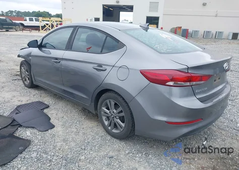 2017 Hyundai Elantra Se из США, поврежденный, VIN KMHD84LFXHU176300